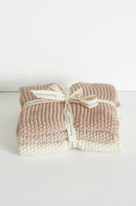 Bianca Lorenne washcloths - Set of 3 Petal