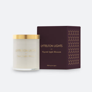 Lyttleton Lights Candle - Fig and Apple Blossom