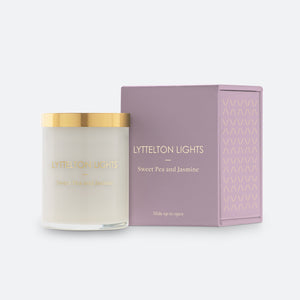Lyttleton Lights Candle - Sweet Pea and Jasmine